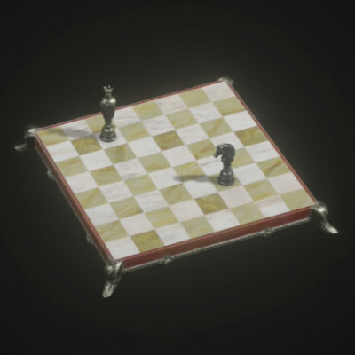バイオRE:4「装飾されたチェス盤」