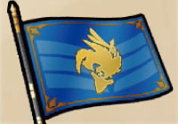 シルフエンブレムの旗