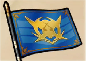 ギンギーラエンブレムの旗