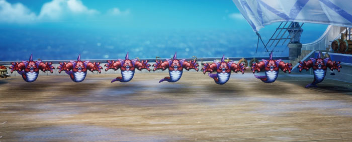 HD-2D版ドラクエ2「レッドマーマン×7」