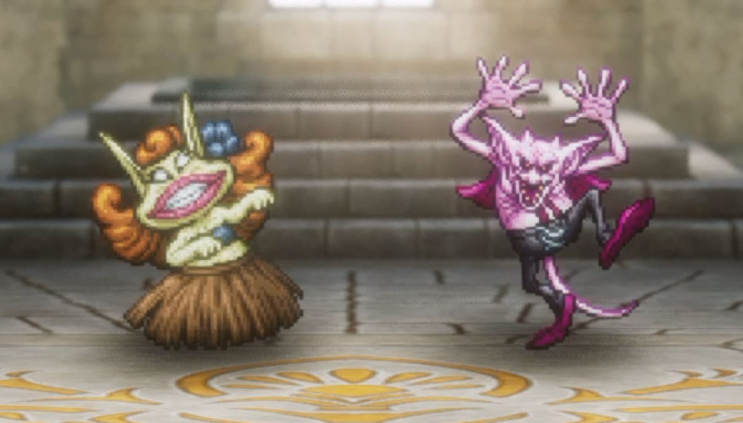 HD-2D版ドラクエ2「フラフーラ＆デビルマンボ」