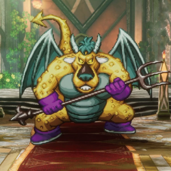 HD-2D版ドラクエ2「ベリアル(1戦目)」