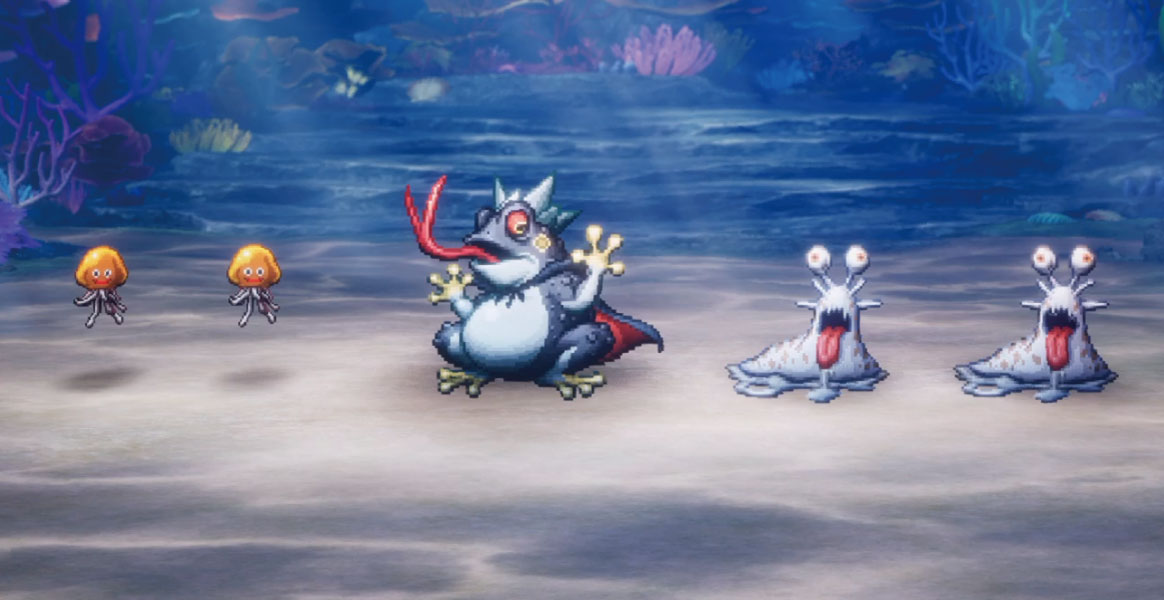 HD-2D版ドラクエ2「トドサマガエラ＆しびくらベス＆ヨミフラシ」