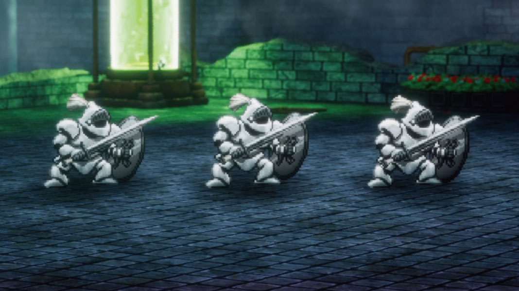 HD-2D版ドラクエ2「アクロナイト×3」