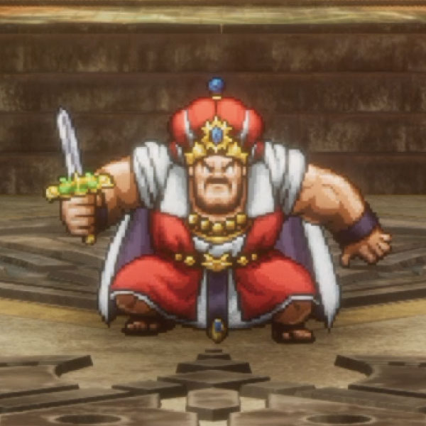 HD-2D版ドラクエ2「デルコンダル王」