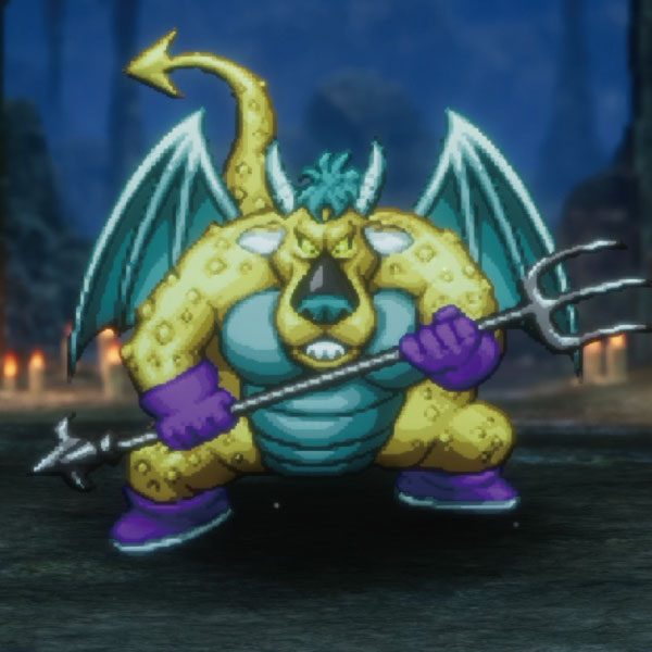 HD-2D版ドラクエ2「ベリアル(2戦目)」