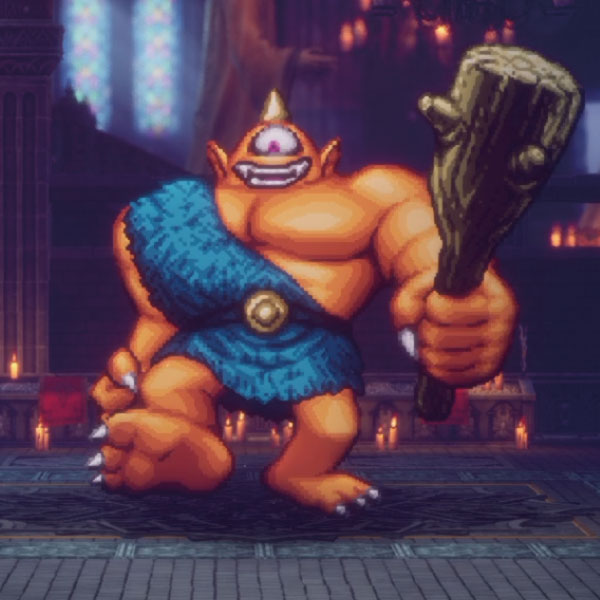 HD-2D版ドラクエ2「アトラス(2戦目)」