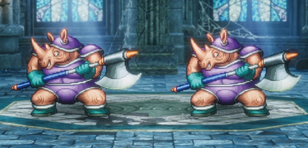 HD-2D版ドラクエ2「パープルライノ」