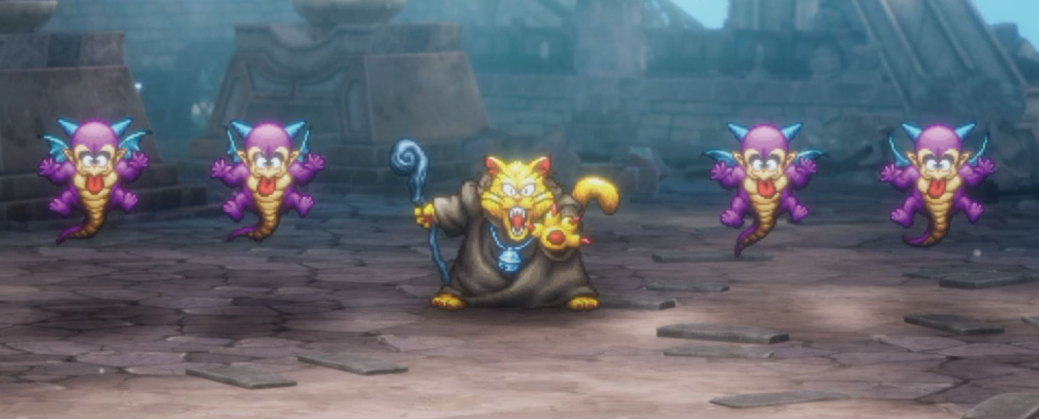 HD-2D版ドラクエ2「ネコノマンサー」