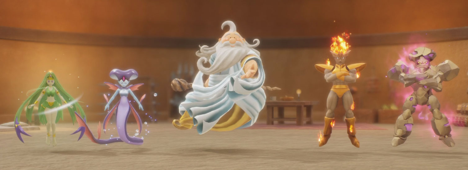 ドラクエ7リイマジンド「かみさまと四精霊」