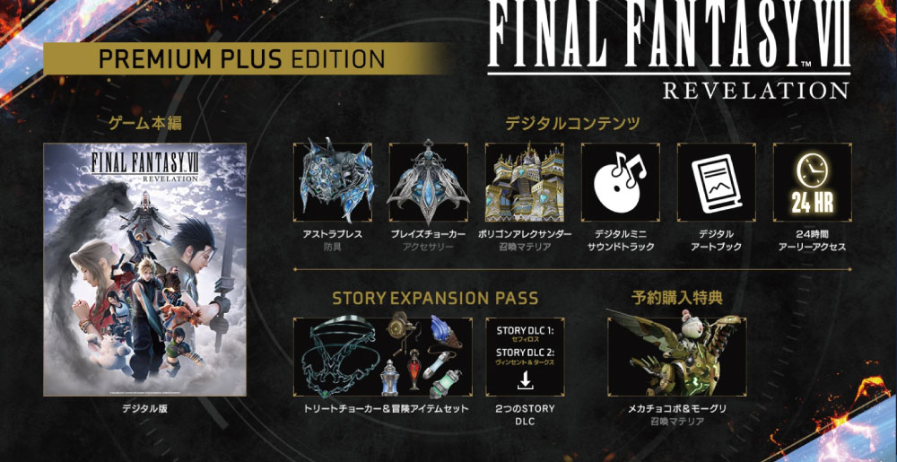 FF7リベレーションプレミアムプラスエディション